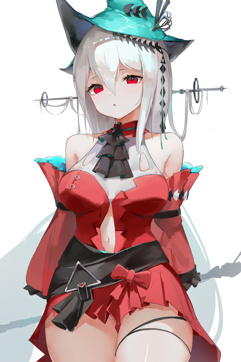 This is a pixiv picture whose title is 为斯卡蒂献上心脏❤️.