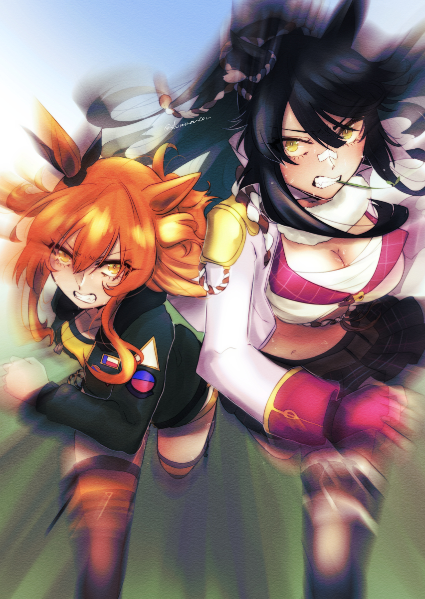 This is a pixiv picture whose title is ウマとめ.