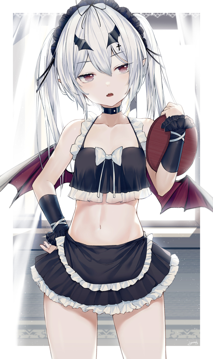 This is a pixiv picture whose title is 女仆.