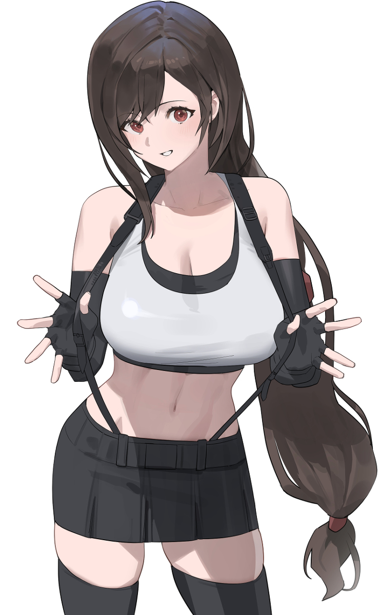 This is a pixiv picture whose title is Tifa chan.