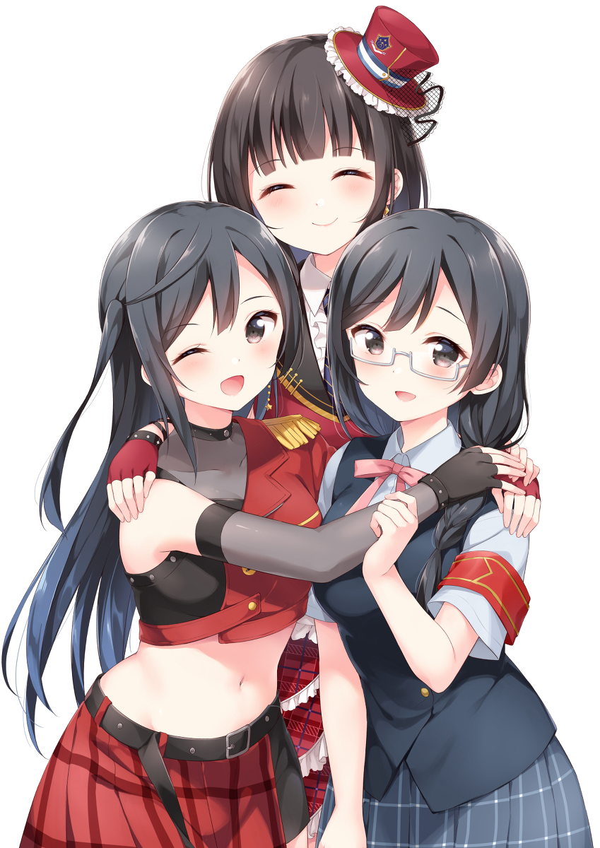 This is a pixiv picture whose title is 虹ヶ咲3rd.