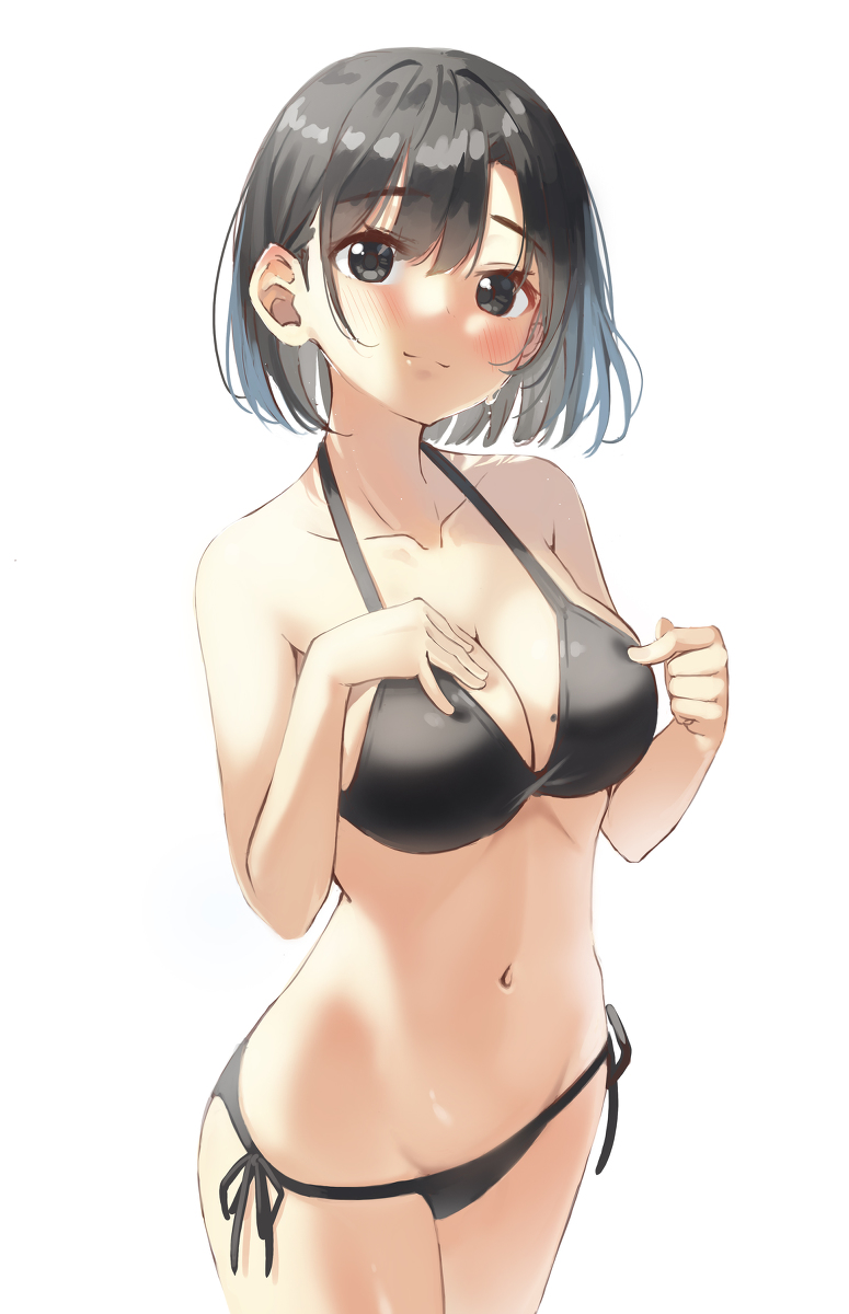 This is a pixiv picture whose title is 水着.