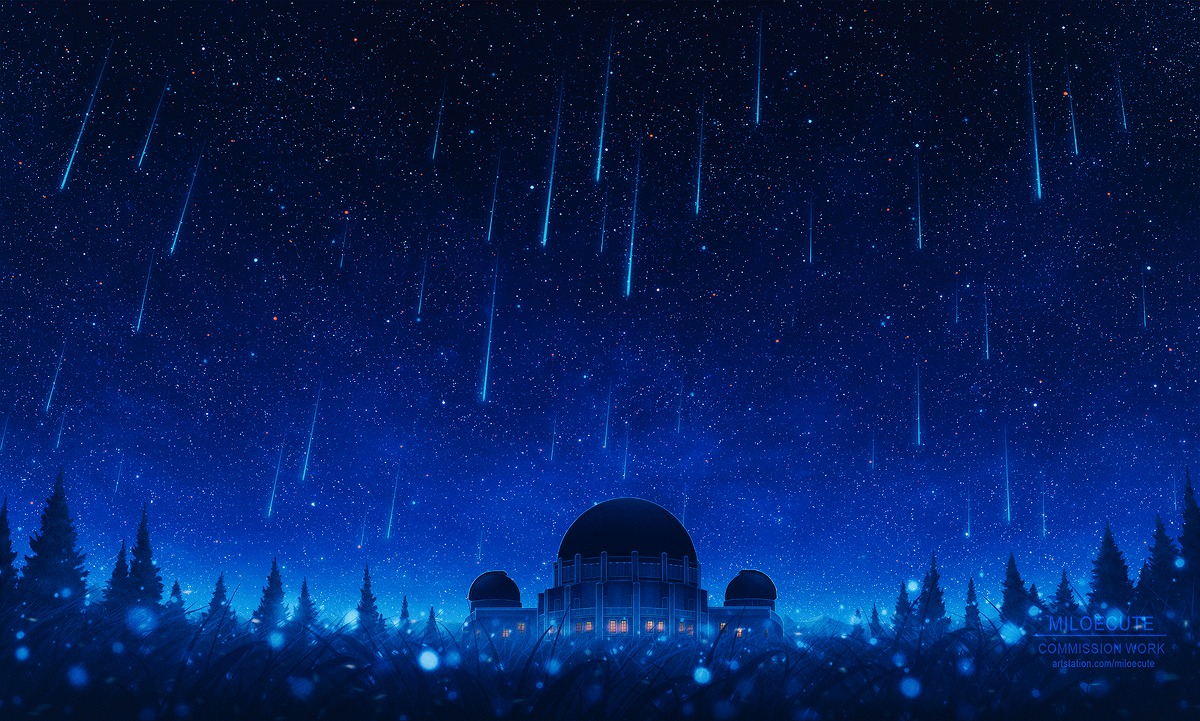 This is a pixiv picture whose title is Planetarium - Commission.