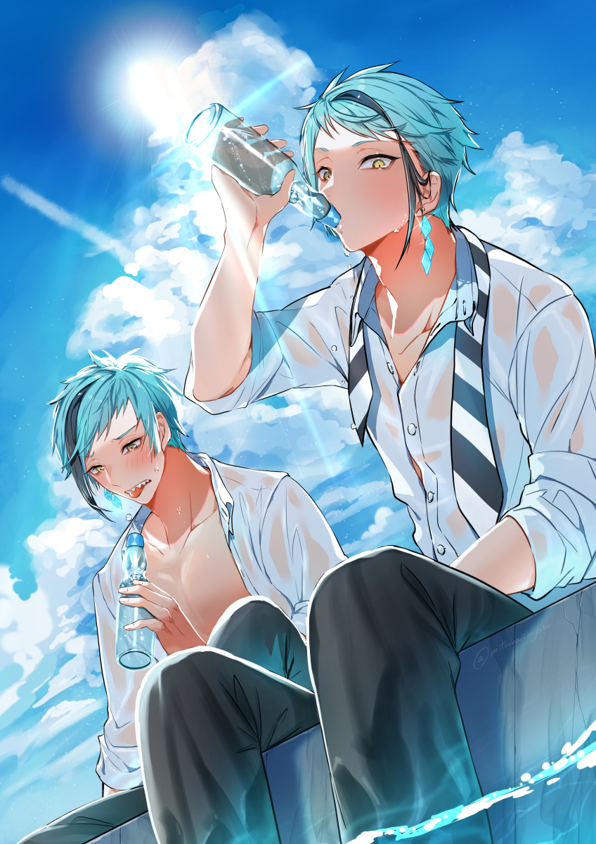 This is a pixiv picture whose title is しゅわしゅわ*:ﾟ+｡°*。.