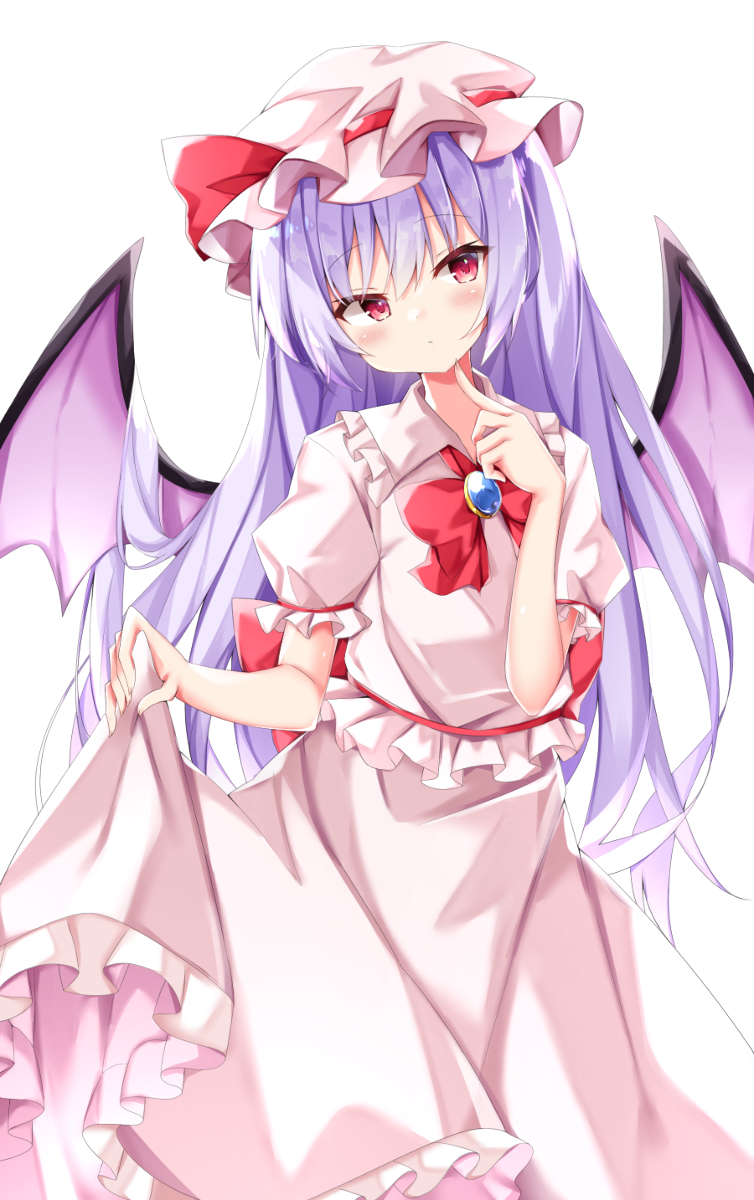 This is a pixiv picture whose title is ロングヘアーレミリアちゃん.