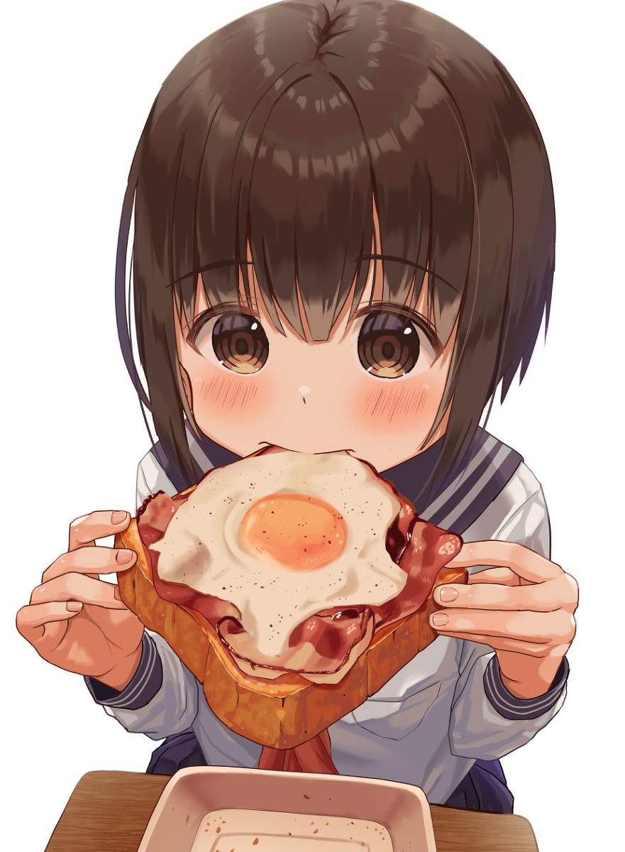 This is a pixiv picture whose title is トースト弁当.