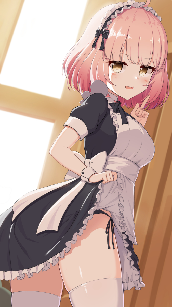 This is a pixiv picture whose title is メイドチエル.