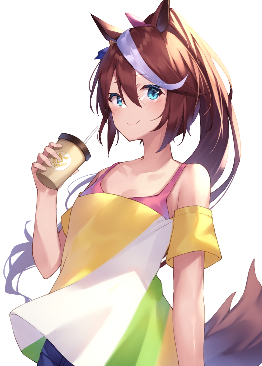 This is a pixiv picture whose title is 私服テイオー.