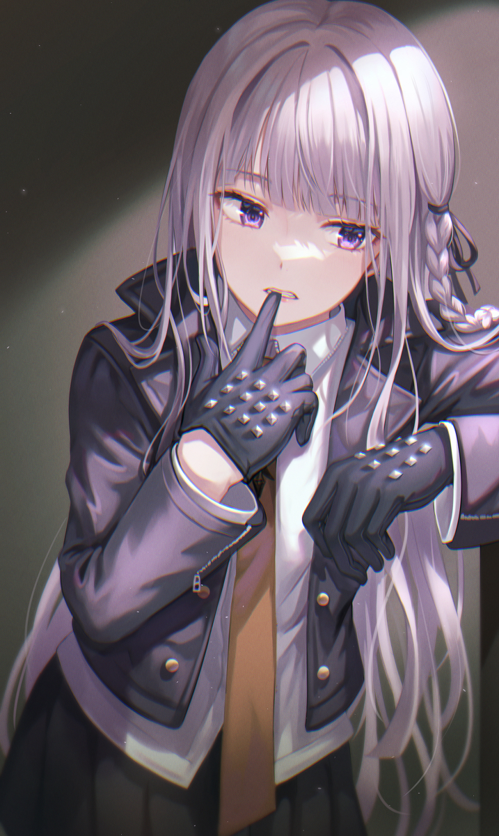 This is a pixiv picture whose title is 手袋.