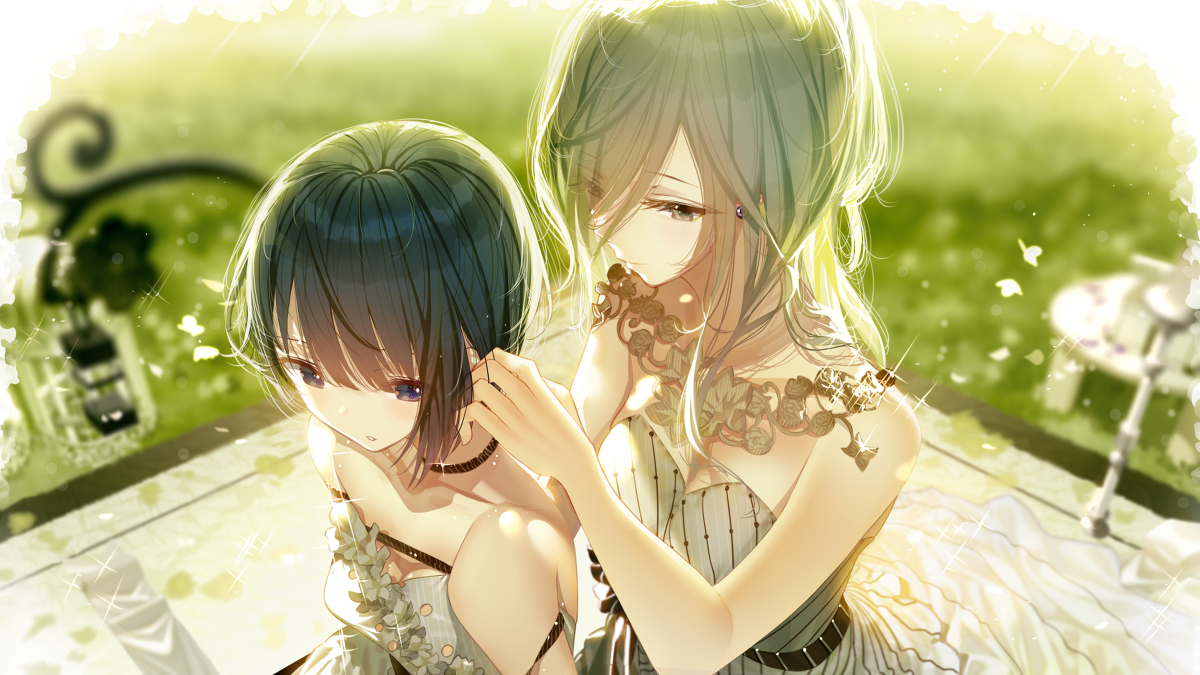 This is a pixiv picture whose title is 光の中.