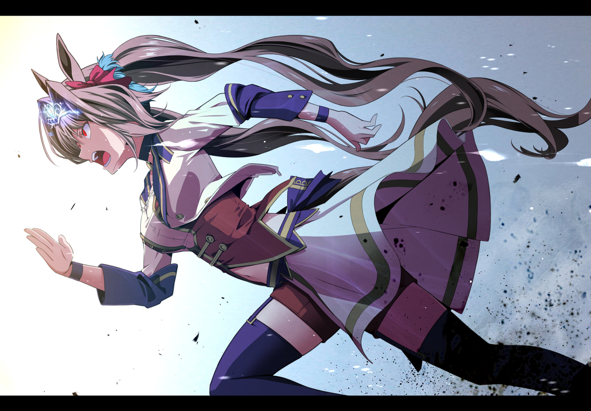 This is a pixiv picture whose title is ダイワスカーレット.