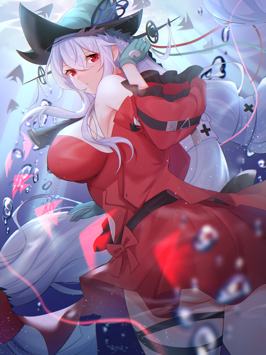 This is a pixiv picture whose title is 上浮~.