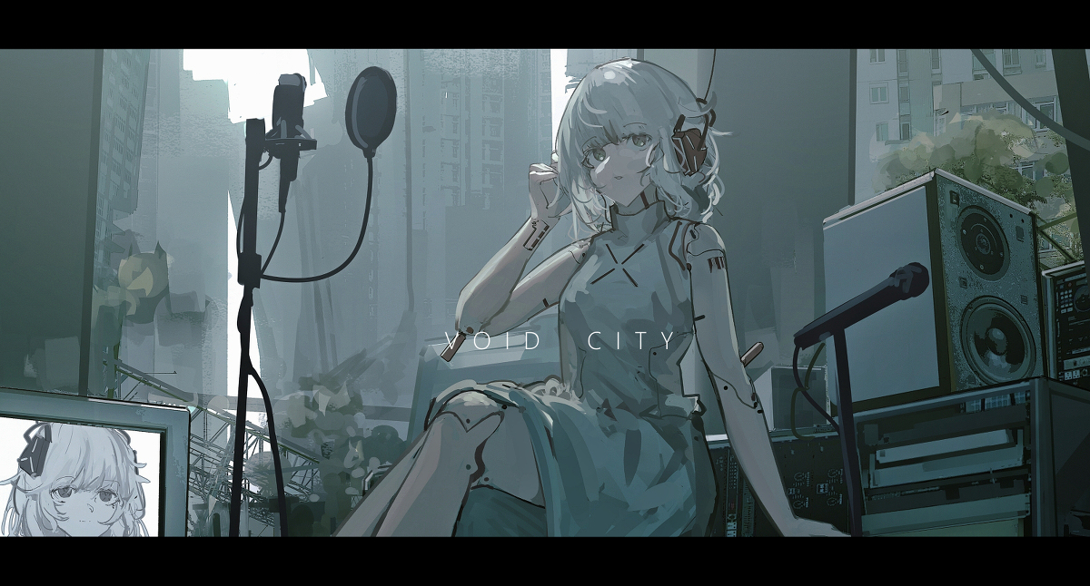 This is a pixiv picture whose title is Void city.