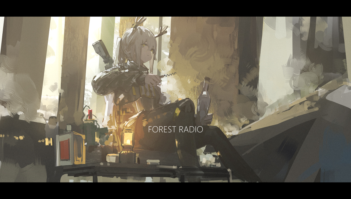 This is a pixiv picture whose title is Forest radio.