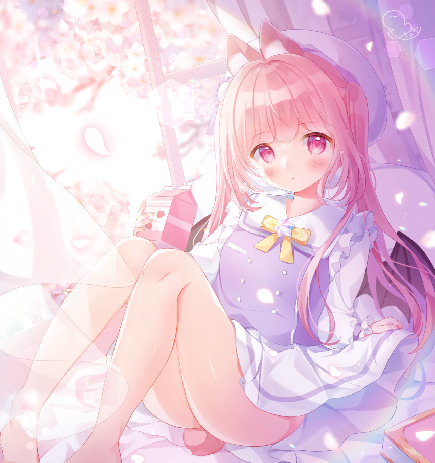 This is a pixiv picture whose title is 桜リリーちゃん🌸.