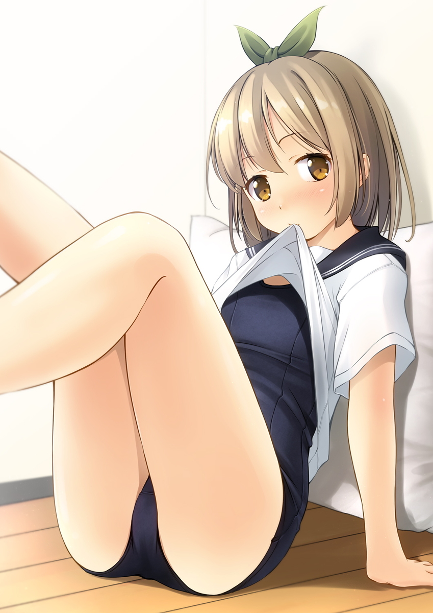 This is a pixiv picture whose title is 着てきたよ.