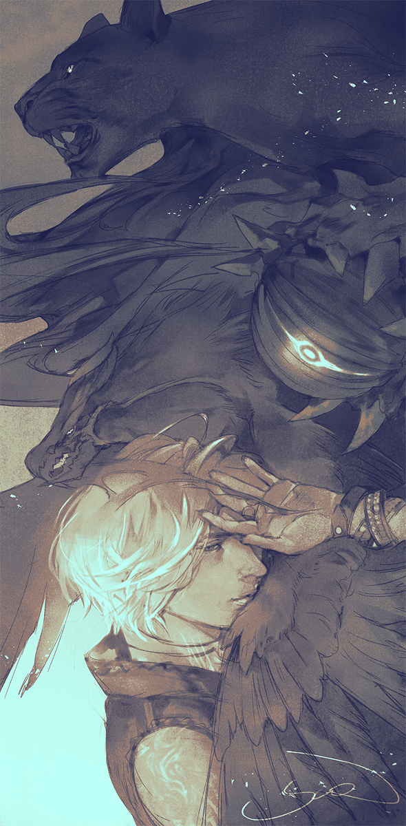 This is a pixiv picture whose title is Auguries of Innocence.