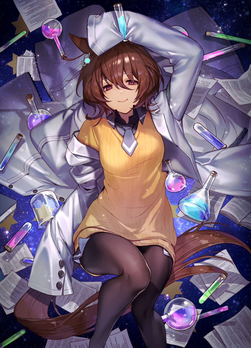 This is a pixiv picture whose title is アグネスタキオン.