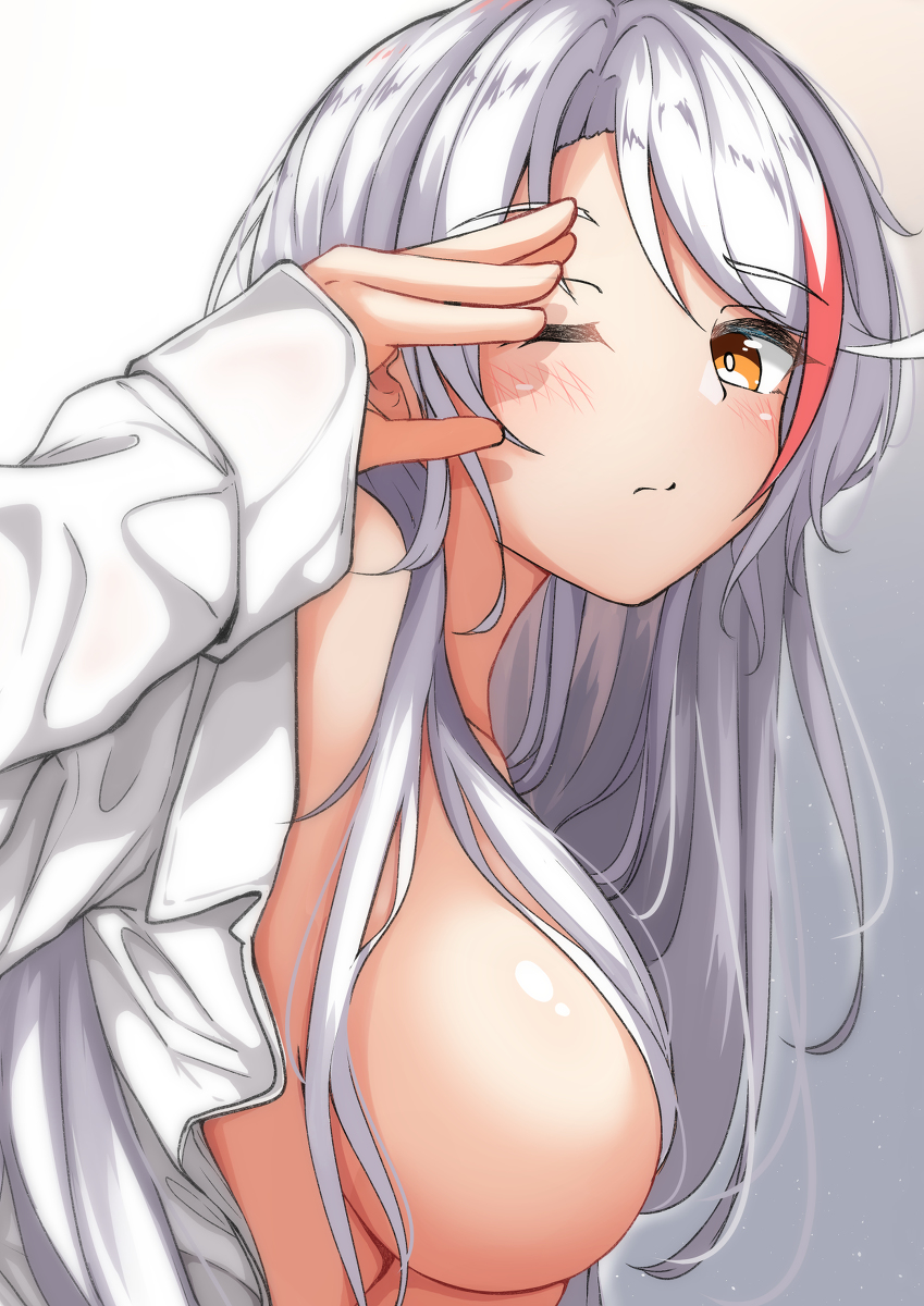 This is a pixiv picture whose title is 寝起きのプリンツ.