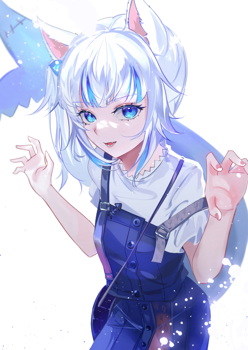 This is a pixiv picture whose title is 🦈.