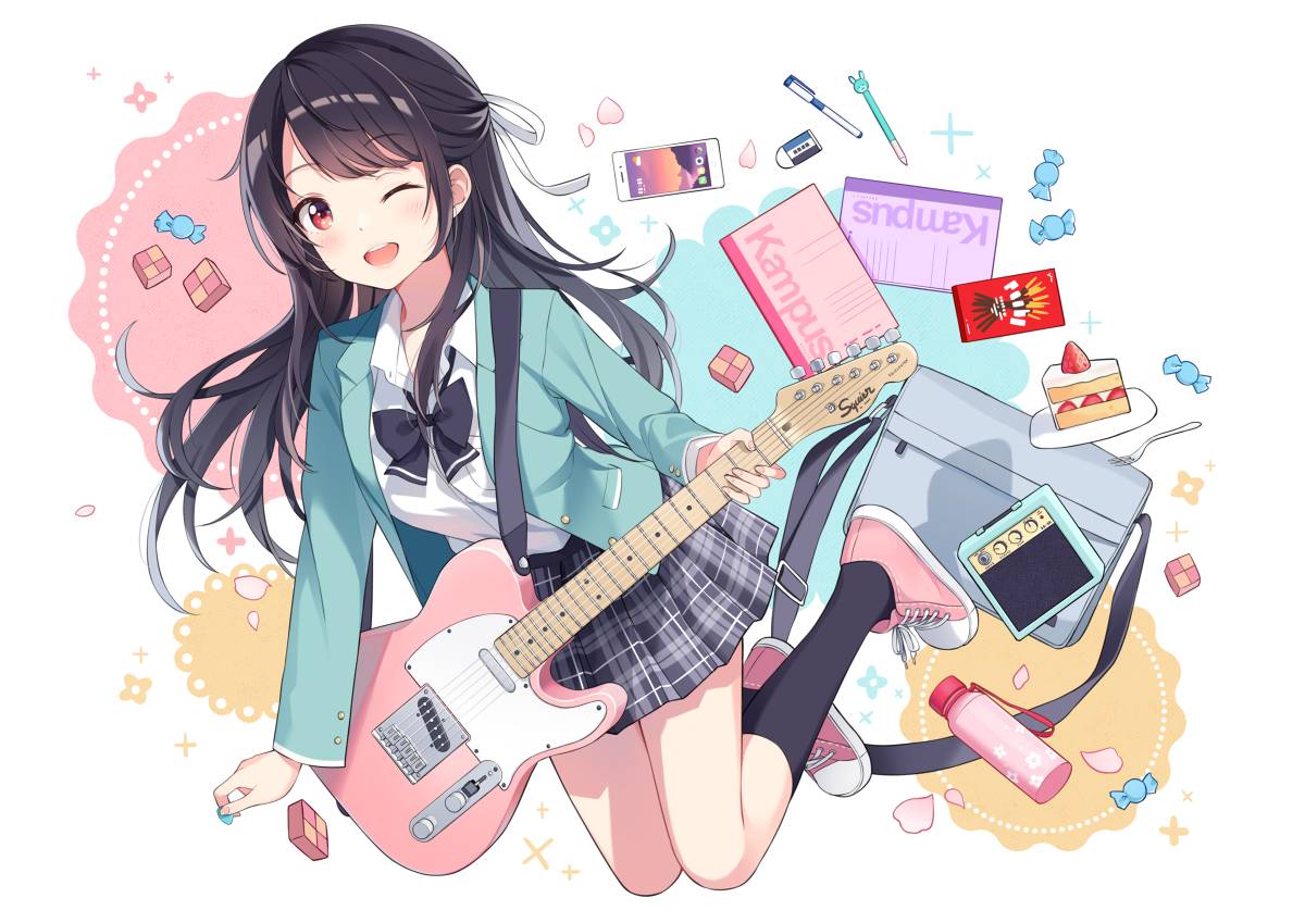 This is a pixiv picture whose title is After-school Free Time!.