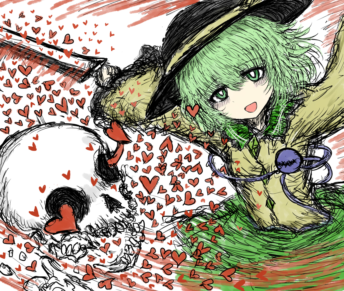 This is a pixiv picture whose title is 悩殺.