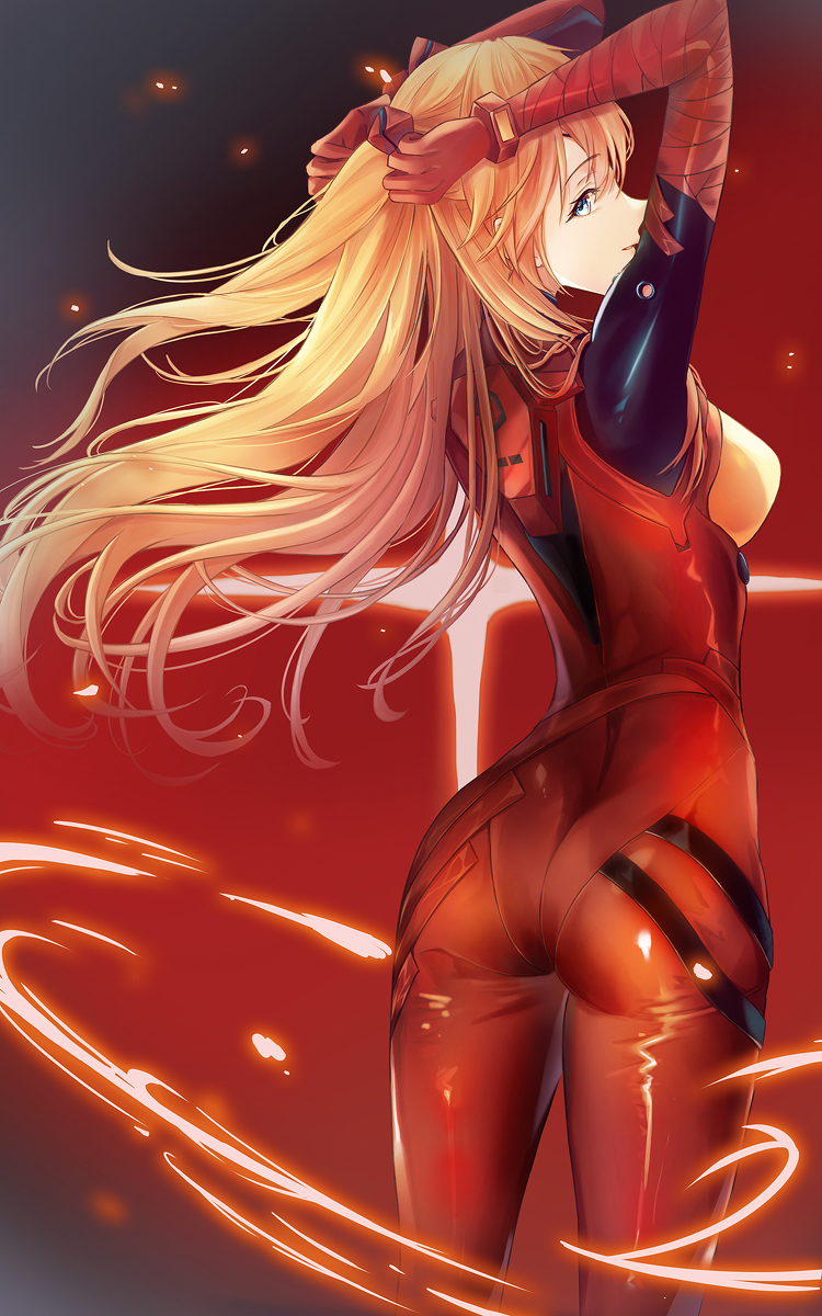 This is a pixiv picture whose title is アスカ.
