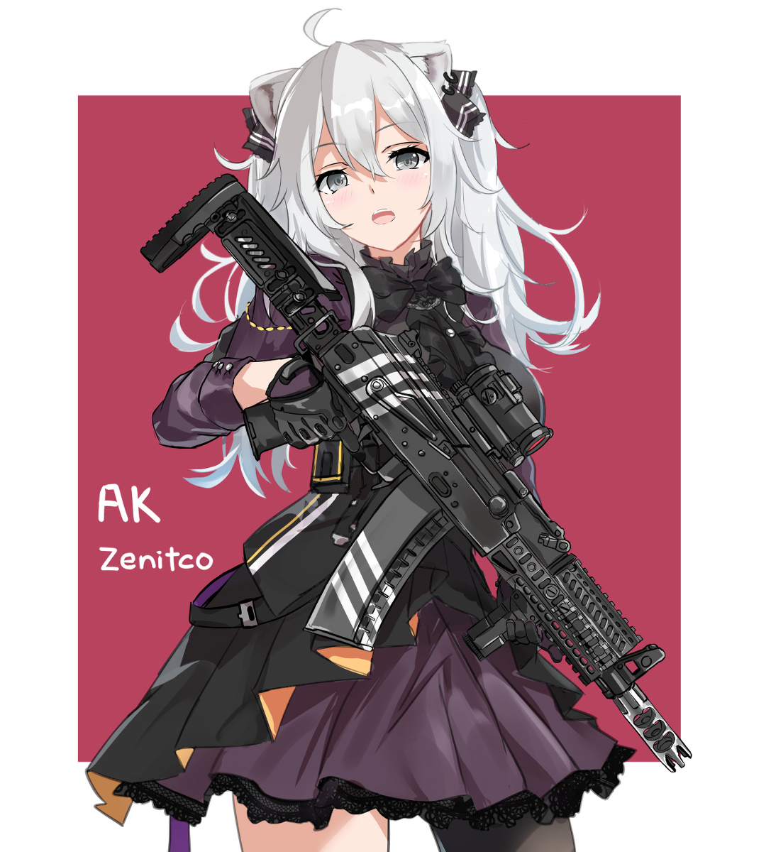 This is a pixiv picture whose title is AK Zenitco.