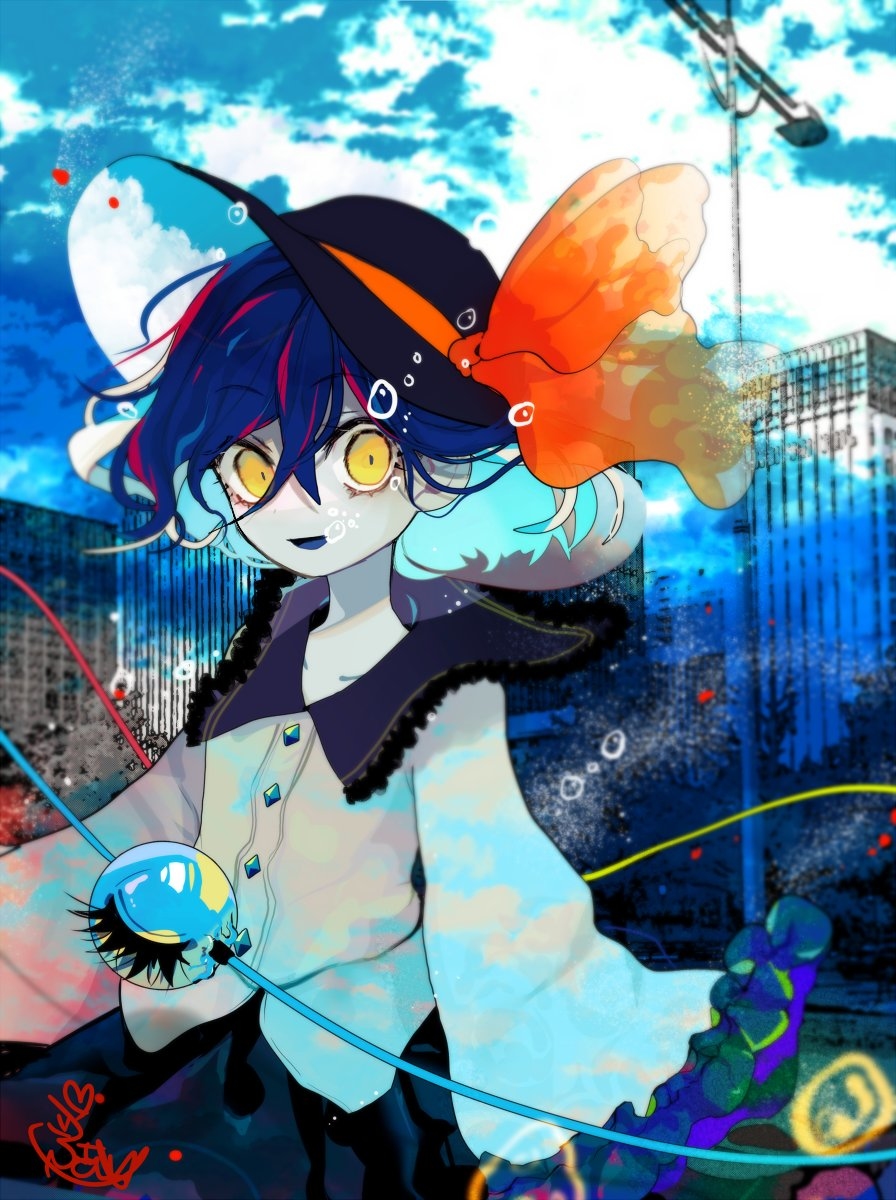 This is a pixiv picture whose title is おさんぽ.