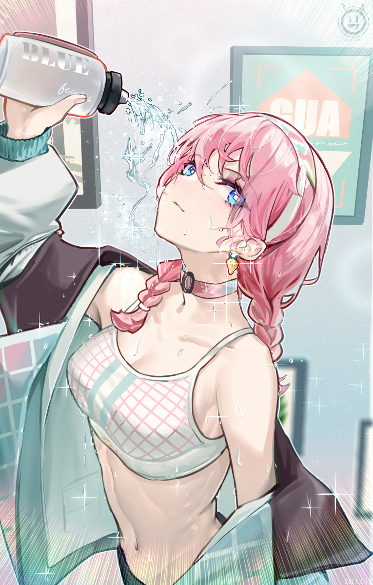 This is a pixiv picture whose title is 元气蓝毒~.