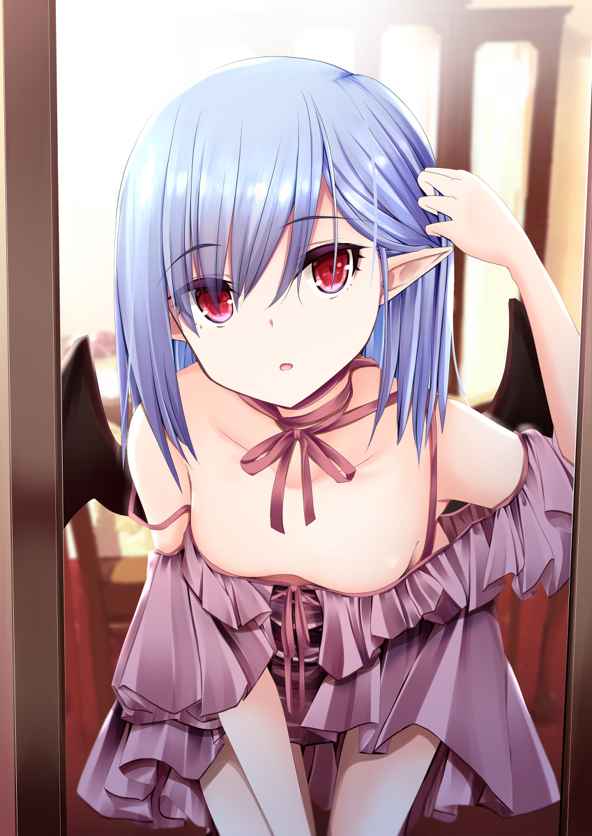 This is a pixiv picture whose title is ストレートレミリア.