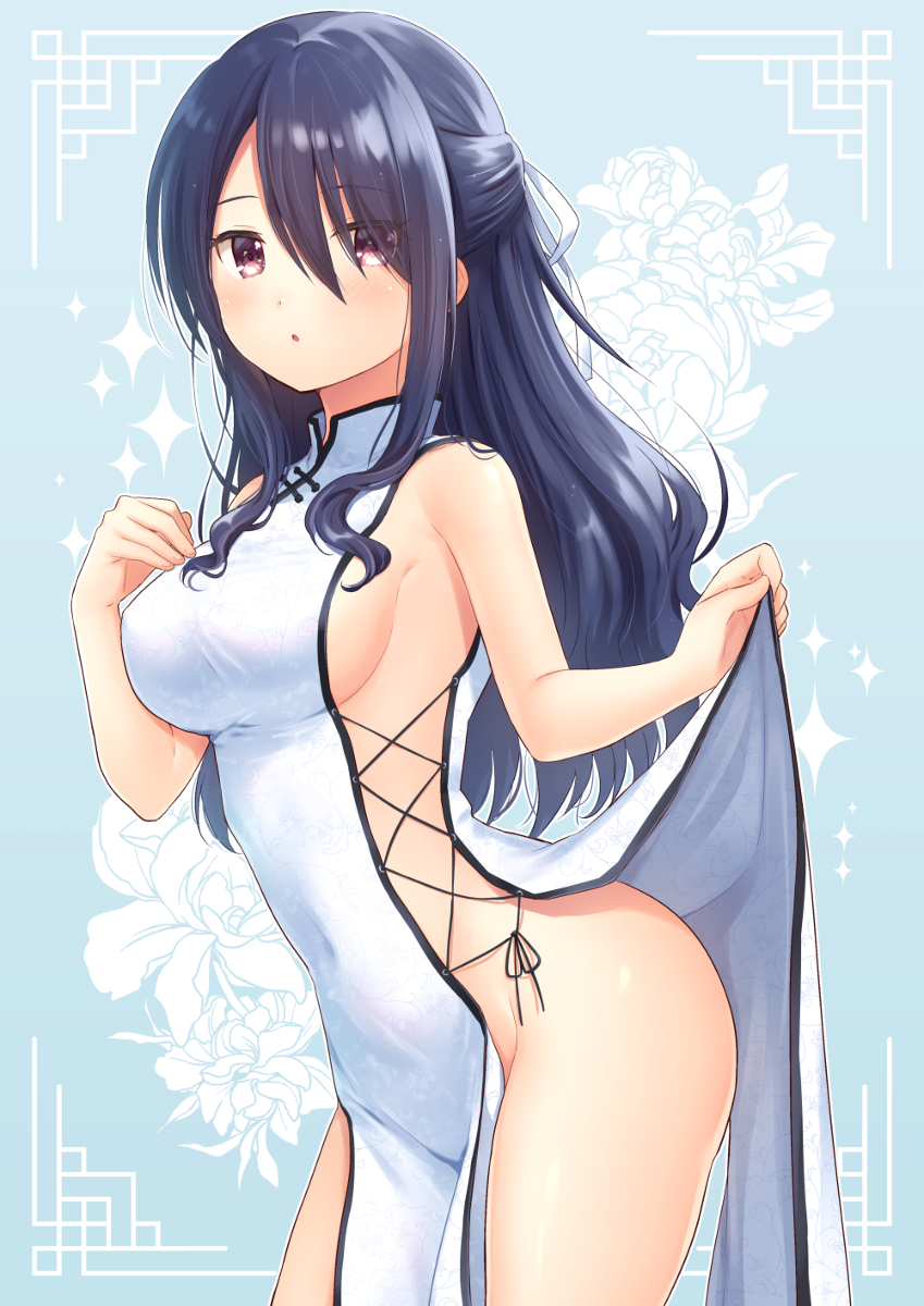 This is a pixiv picture whose title is 【Skeb】伊座並さん.