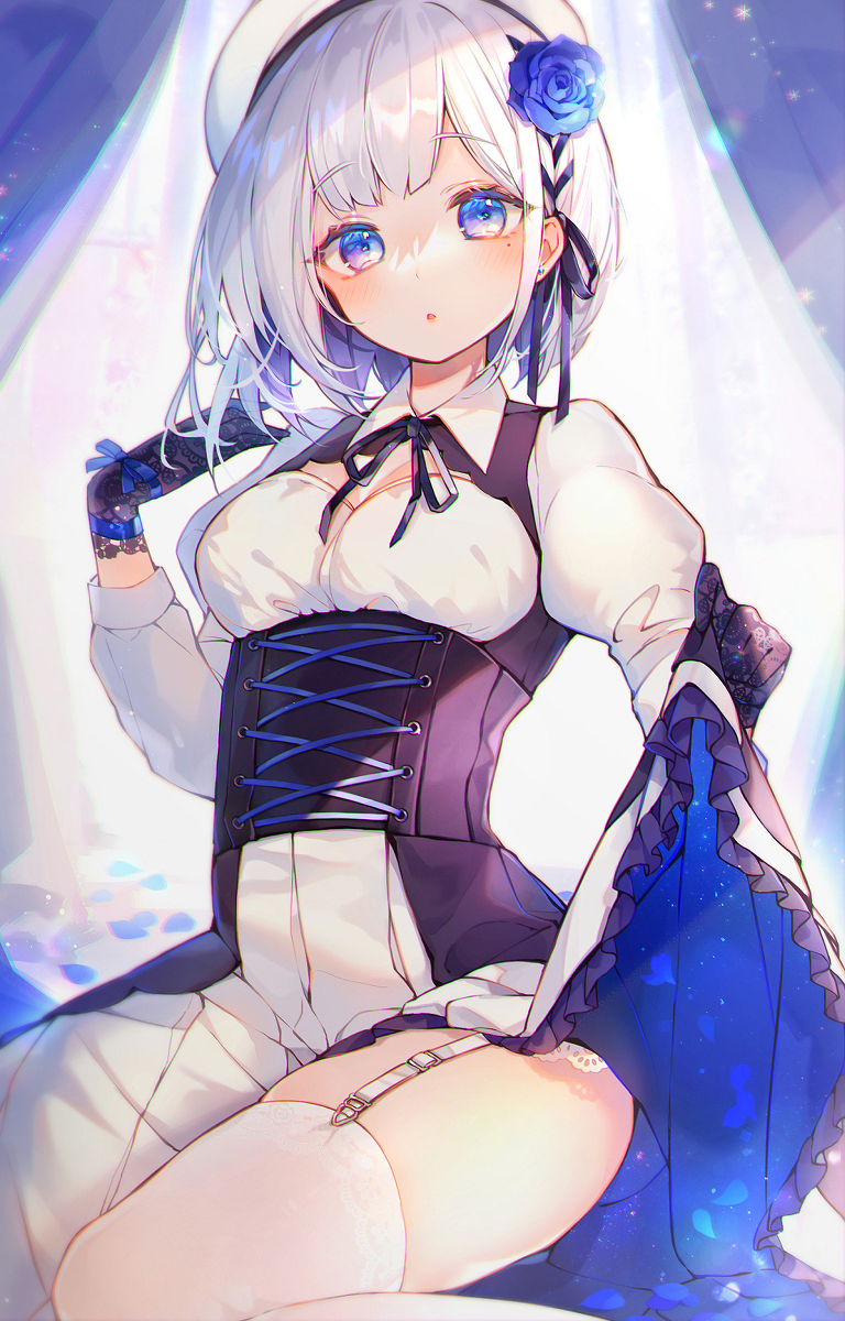 This is a pixiv picture whose title is 🔹💙💎💙🔹.
