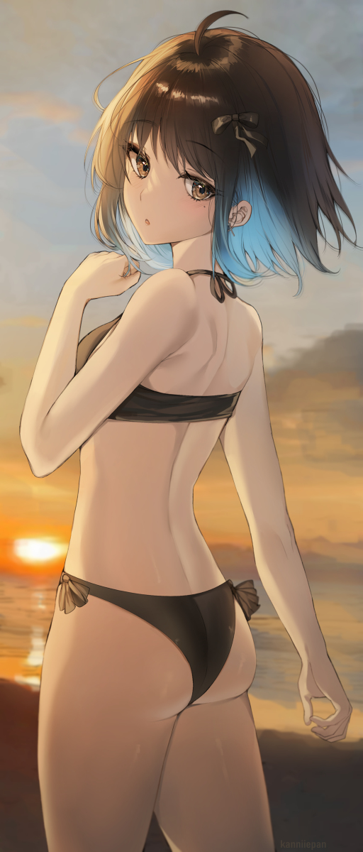 This is a pixiv picture whose title is Beach.