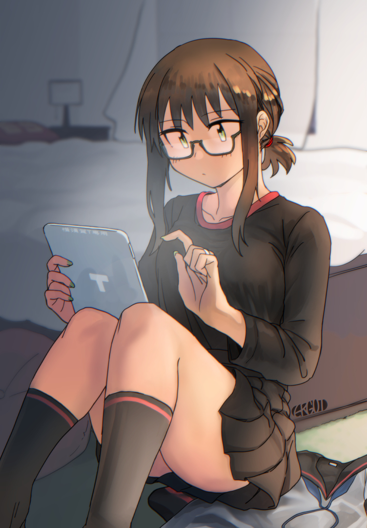 This is a pixiv picture whose title is 残業ブッキ.