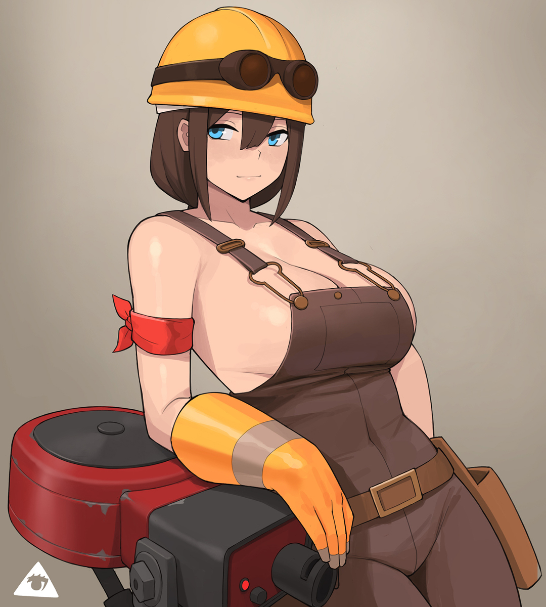 This is a pixiv picture whose title is engineer.