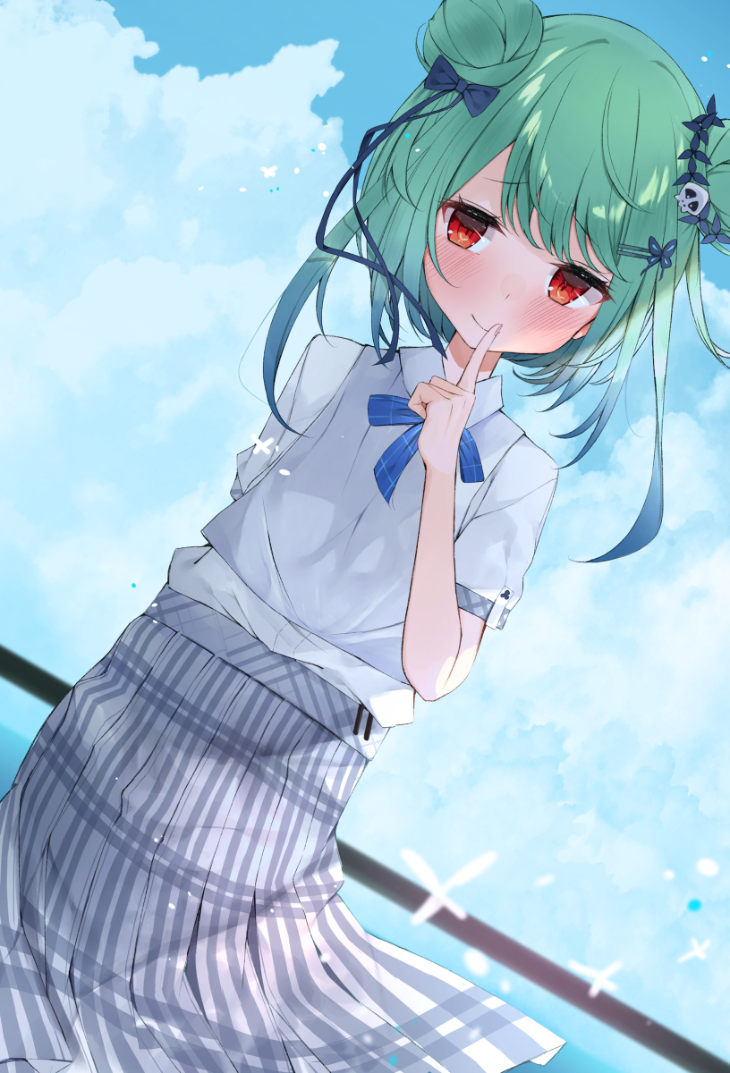 This is a pixiv picture whose title is 夏の匂いを教えて.