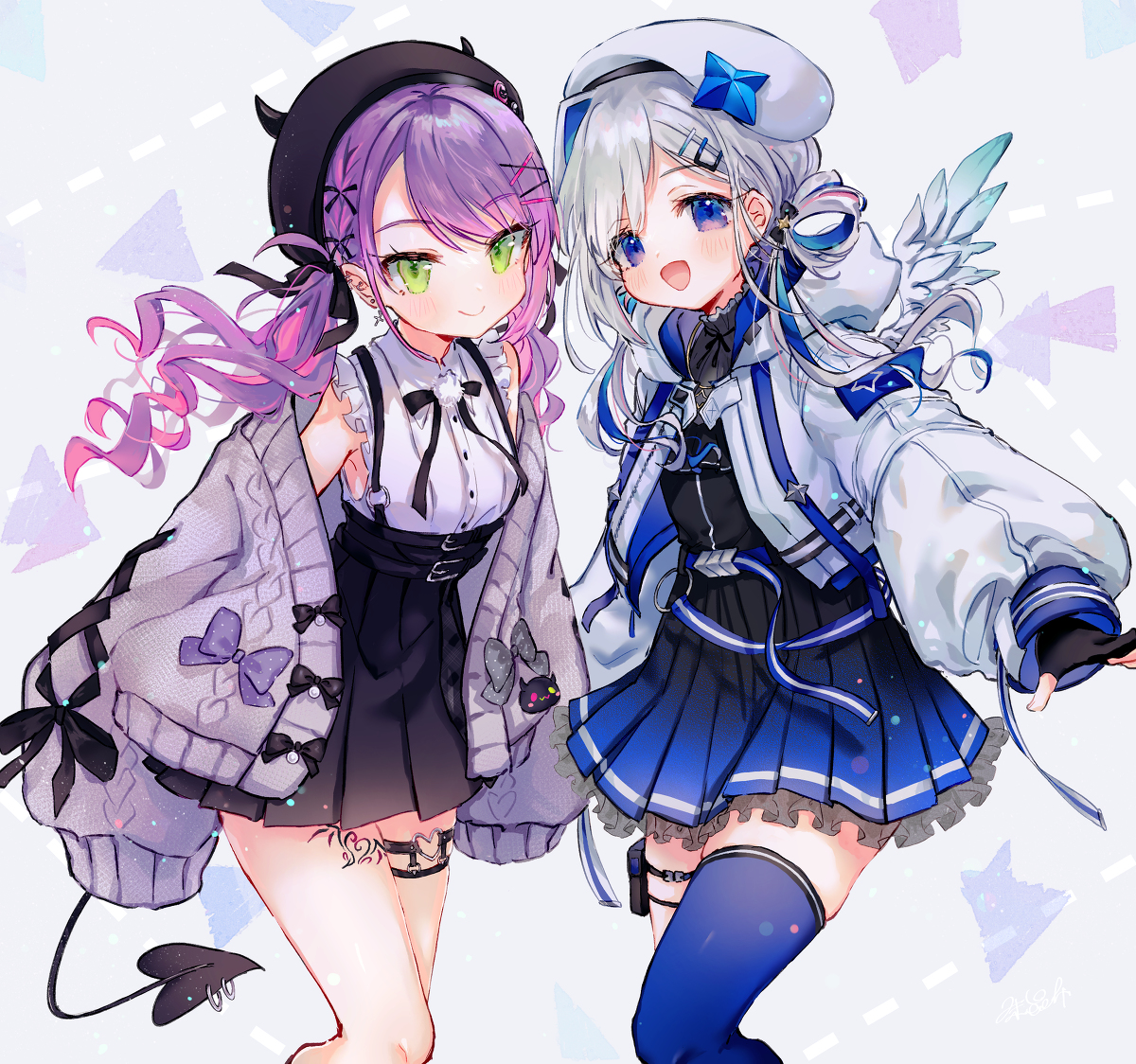 This is a pixiv picture whose title is 💫かなトワ👾.