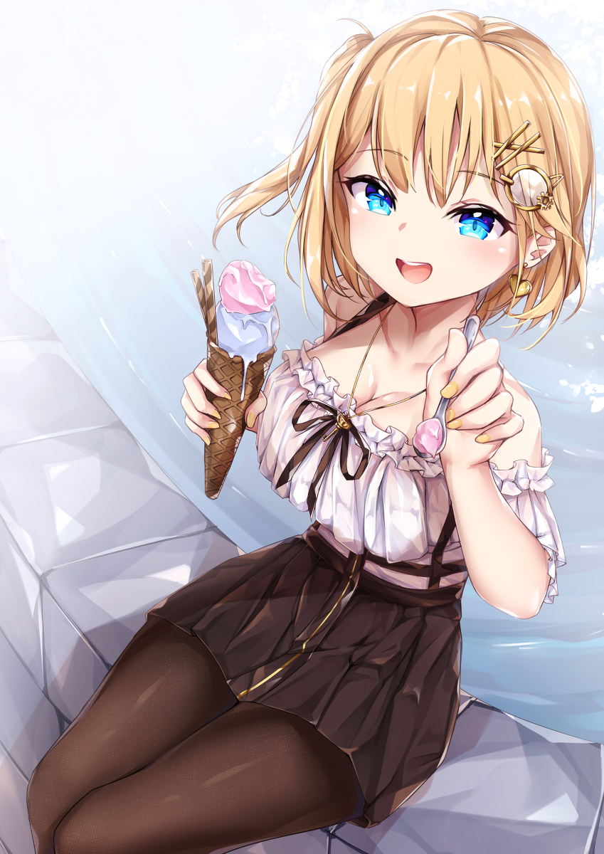 This is a pixiv picture whose title is あ～～ん♥.