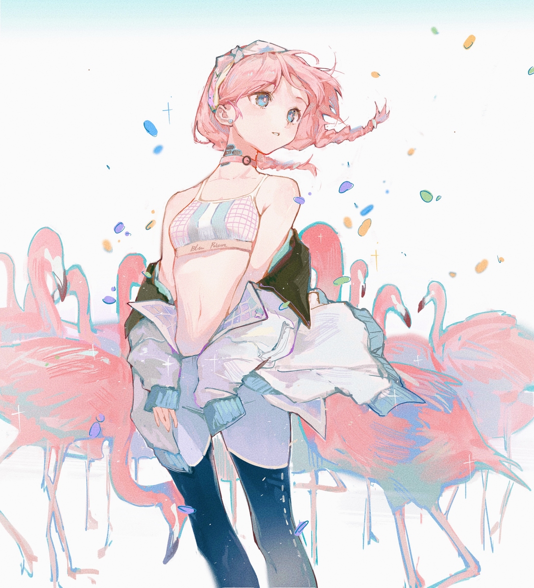 This is a pixiv picture whose title is 蓝毒.