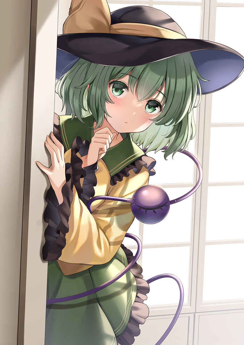 This is a pixiv picture whose title is 貴方の後ろにいるよ.