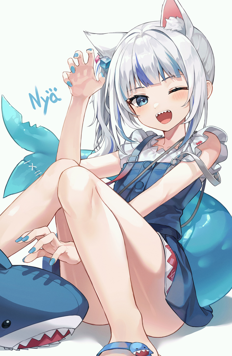 This is a pixiv picture whose title is Nya.