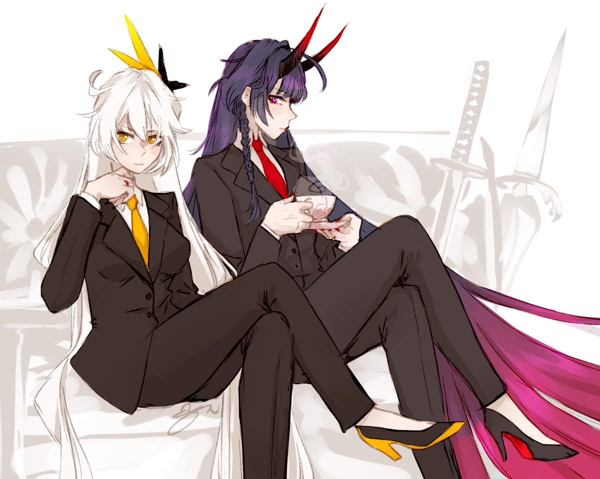 This is a pixiv picture whose title is gaslight gatekeep girlboss.