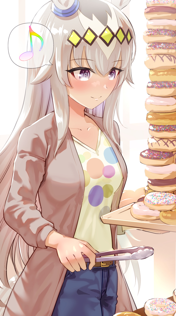 This is a pixiv picture whose title is オグリキャップ.
