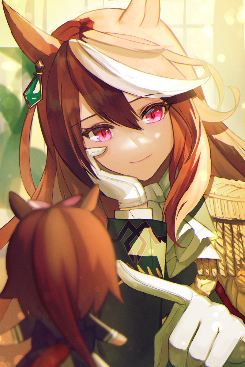 This is a pixiv picture whose title is シンボリルドルフ.