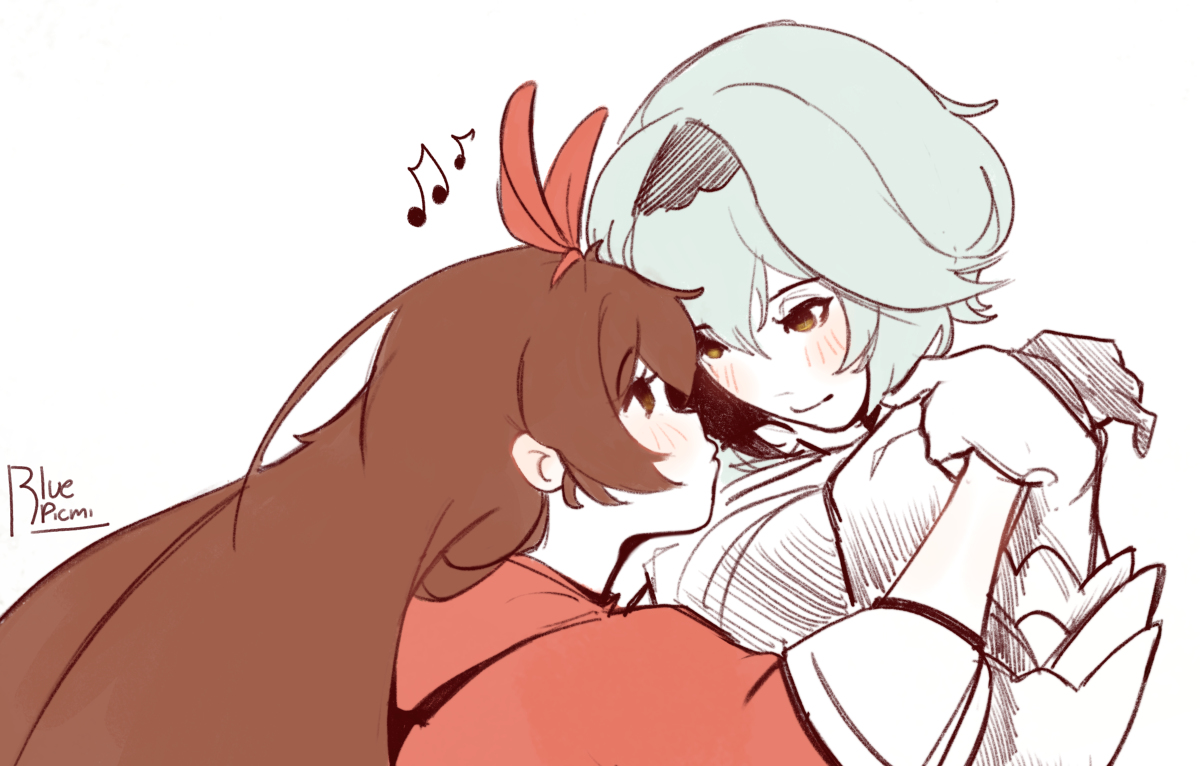This is a pixiv picture whose title is Let's dance.
