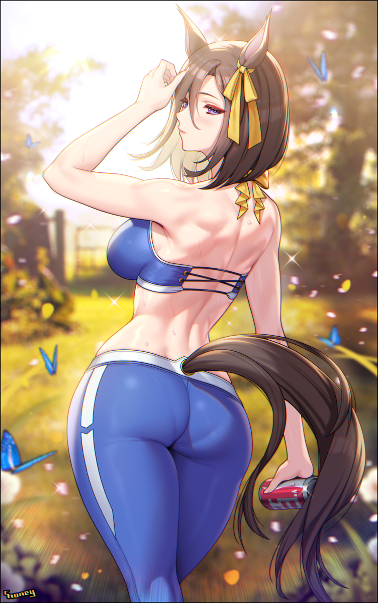 This is a pixiv picture whose title is エアグルーヴ - Runner's Morning.