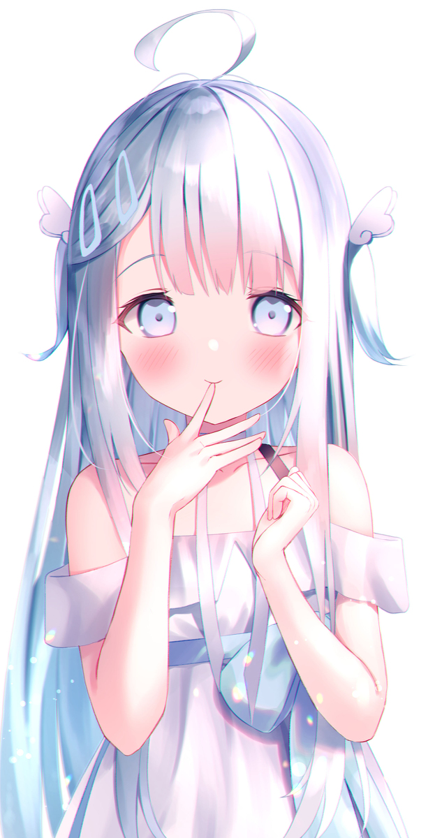 This is a pixiv picture whose title is 天使が舞い降りた♪.