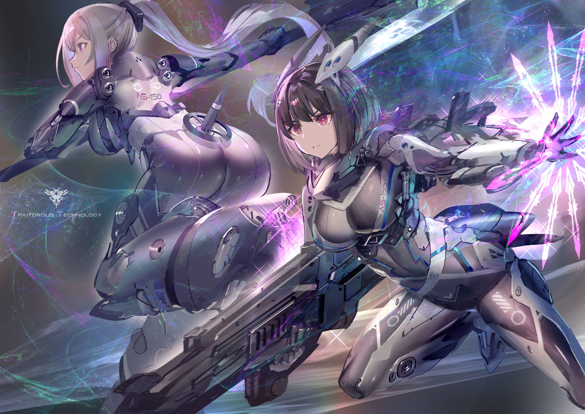 This is a pixiv picture whose title is Double Assault.