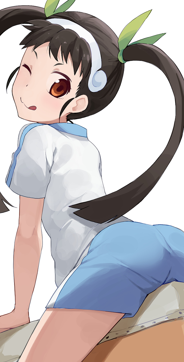 This is a pixiv picture whose title is 八九寺真宵.